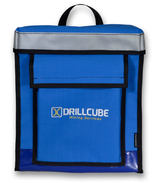 CWBP 033 8 Blue Canvas Back Pack - Canvas WIL Backpack - Mine Shop