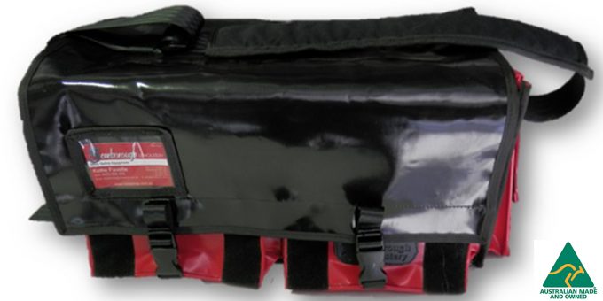 HXLB 060 Black Red 1 - X-Large Tool Bag with Pockets - Mine Shop