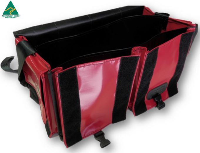 HXLB 060 Black Red 4 - X-Large Tool Bag with Pockets - Mine Shop