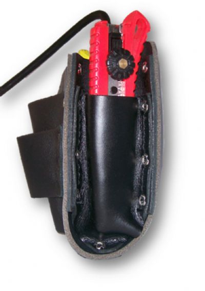 ICCL TH 3 - Leather ICCL Battery Pouch with Tool Holder - Mine Shop