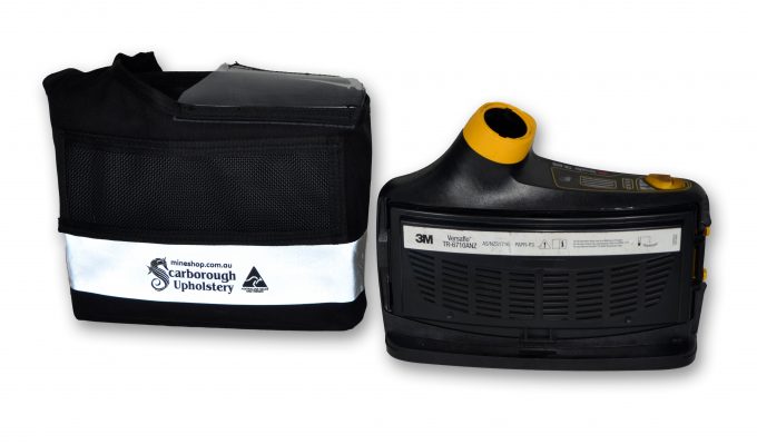 3M Versaflo TR-800 Pouch Cover & Unit - Pouch to suit 3M Versaflo Intrinsically Safe Powered Air Respirator TR-800 - Mine Shop