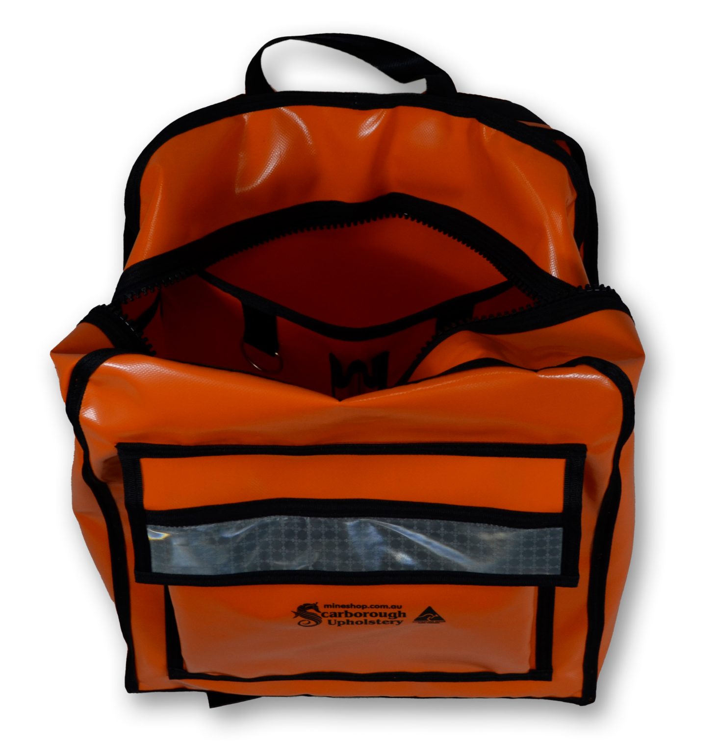 Heavy Duty Round Topped Zippered BackPack Custom Mining & Safety