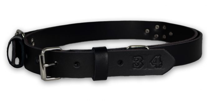 LWB35 4 - 35mm Leather Waist Belt - Mine Shop