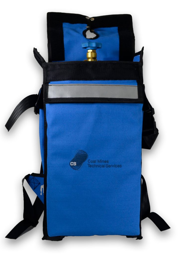 Gas Bottle Backpack Custom Mining & Safety Equipment Mine Shop