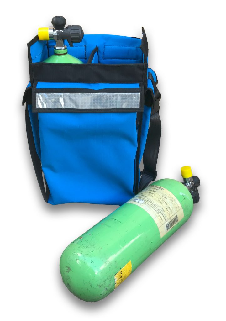 Gas Bottle Backpack Custom Mining & Safety Equipment Mine Shop